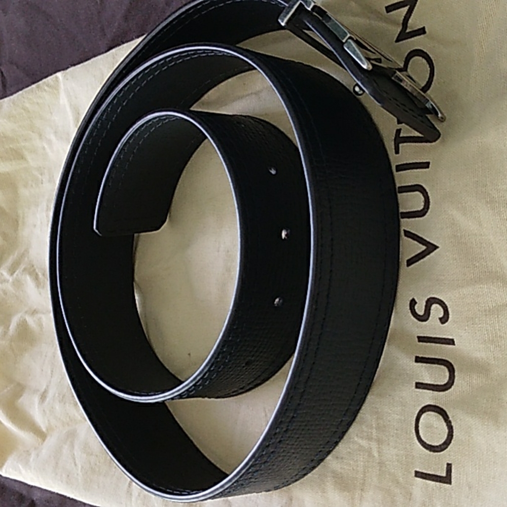 Louis Vuitton men's Utah leather belt  size 95/38 - Picture 6 of 8